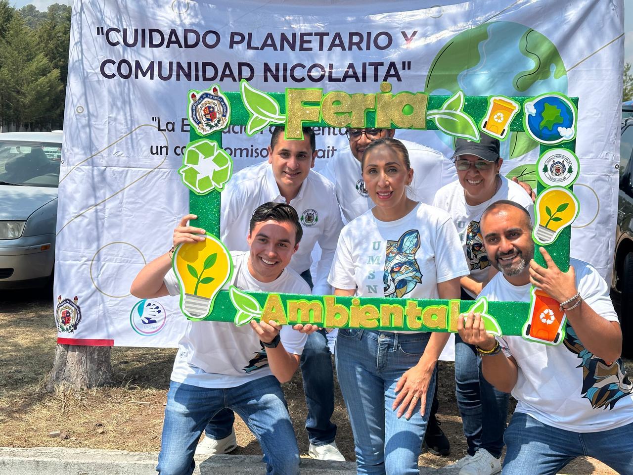 UMSNH realiza Feria Ambiental en municipios michoacanos