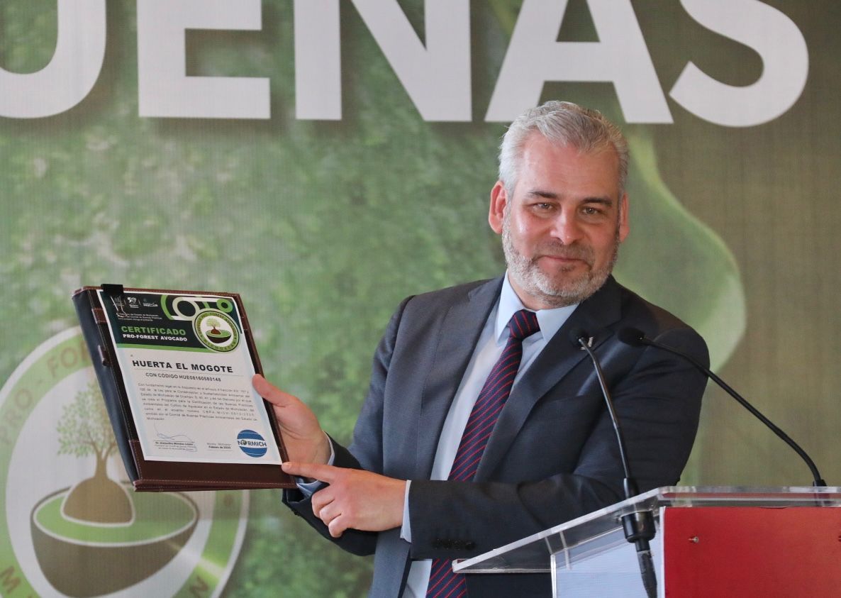 Certificado con Proforest Avocado, el 67 % del aguacate exportado a EUA: ARB Certificado con Proforest Avocado, el 67 % del aguacate exportado a EUA: ARB