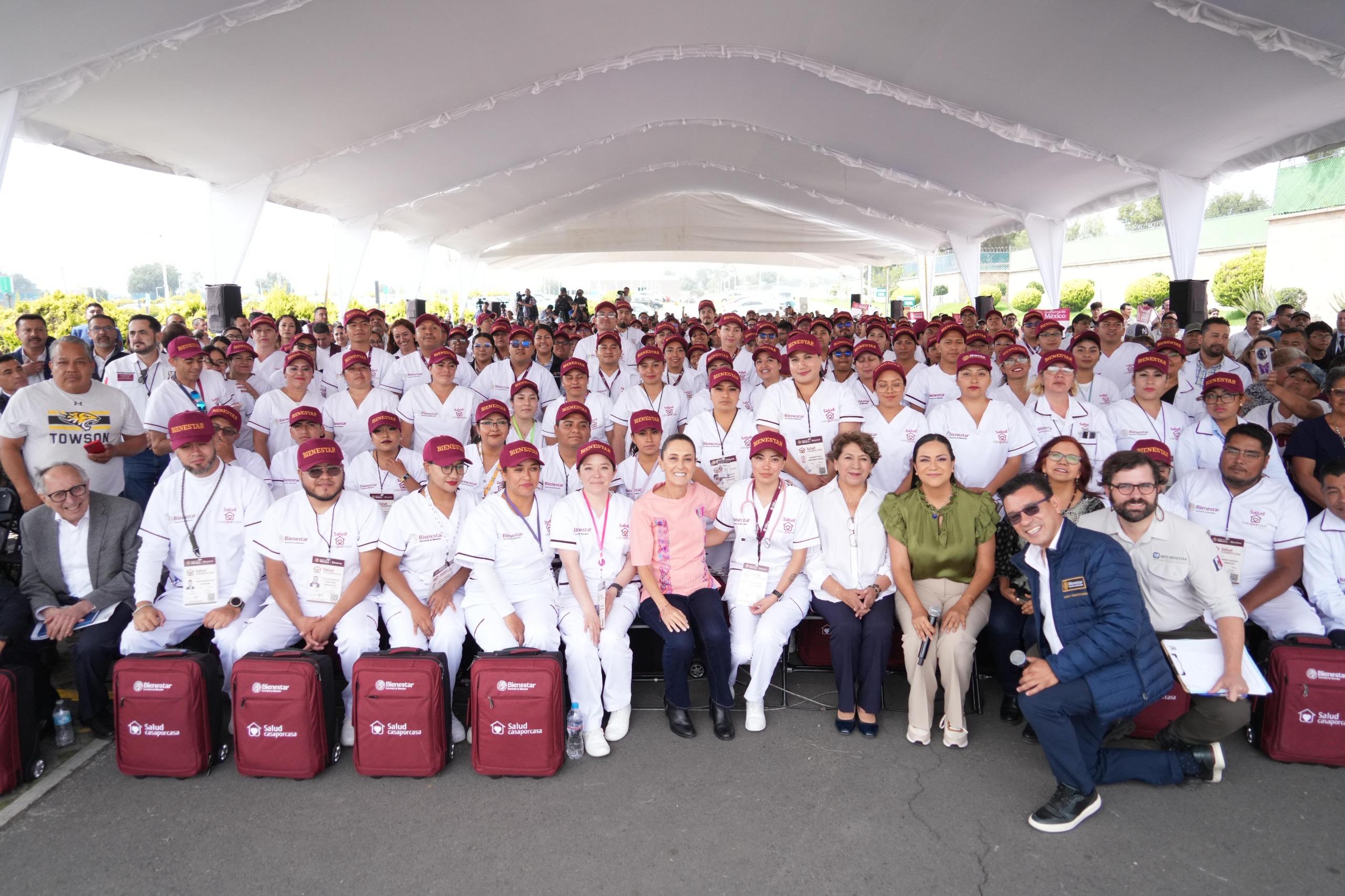 Presidenta de México arranca gira nacional dedicada a la salud Presidenta de México arranca gira nacional dedicada a la salud