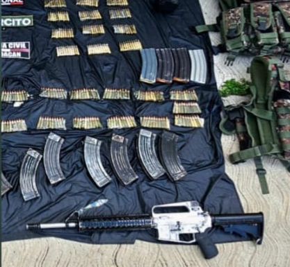 SSP y Defensa detienen a dos hombres armados en Buenavista SSP y Defensa detienen a dos hombres armados en Buenavista