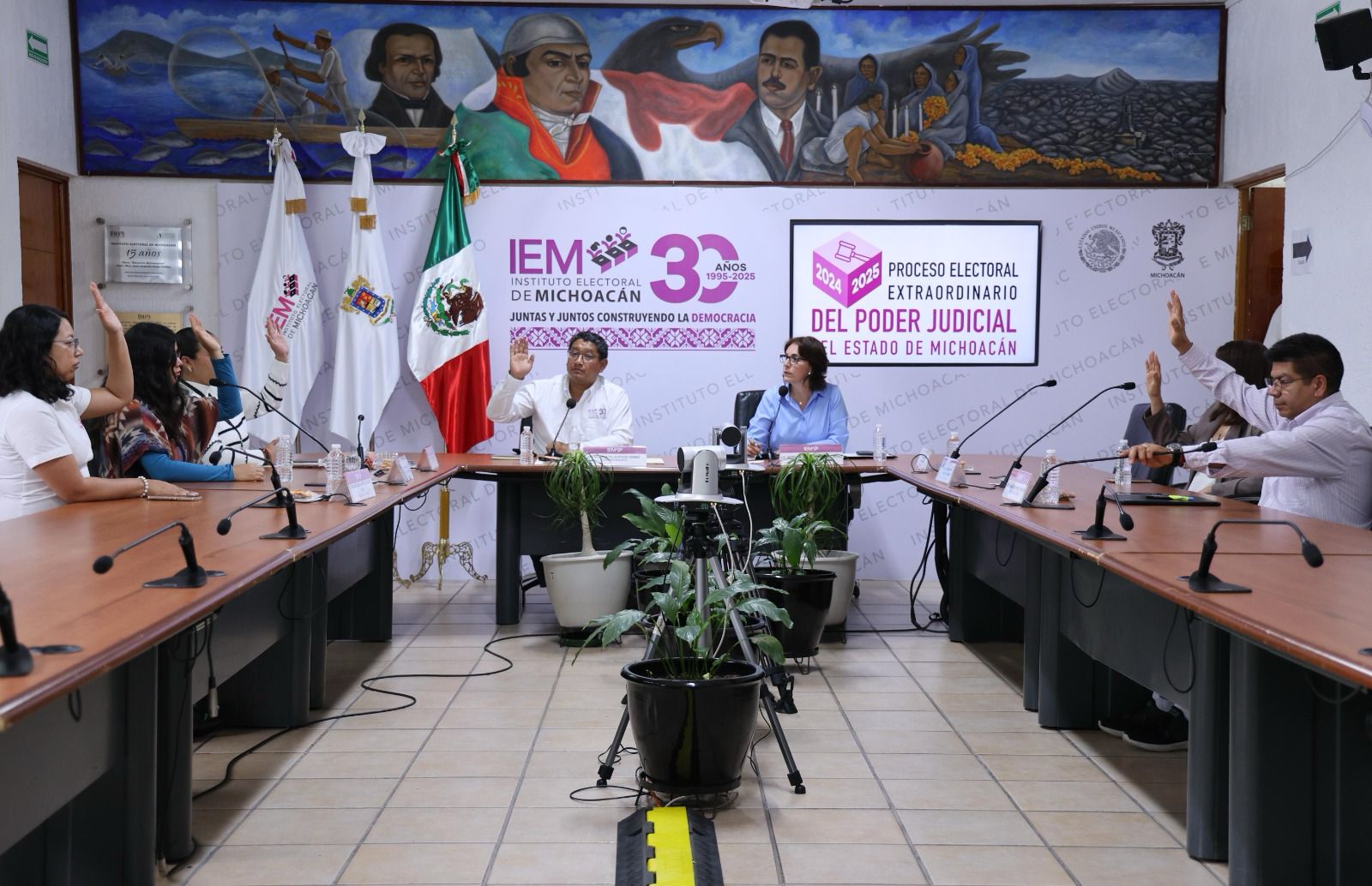 Avanza el cómputo de la elección del Poder Judicial de Michoacán: se reporta un 80.51% de avance en Magistraturas de Disciplina Judicial Avanza el cómputo de la elección del Poder Judicial de Michoacán: se reporta un 80.51% de avance en Magistraturas de Disciplina Judicial