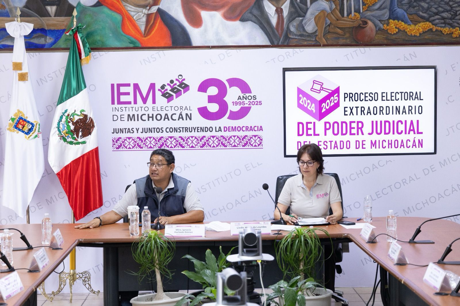 Avanzan los cómputos distritales del Proceso Electoral Judicial de Michoacán: IEM Avanzan los cómputos distritales del Proceso Electoral Judicial de Michoacán: IEM