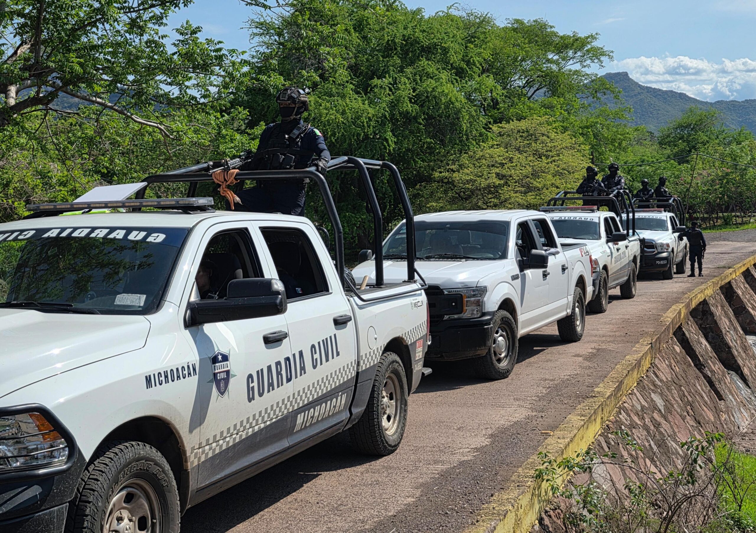 SSP refuerza operativo de seguridad en el Oriente michoacano