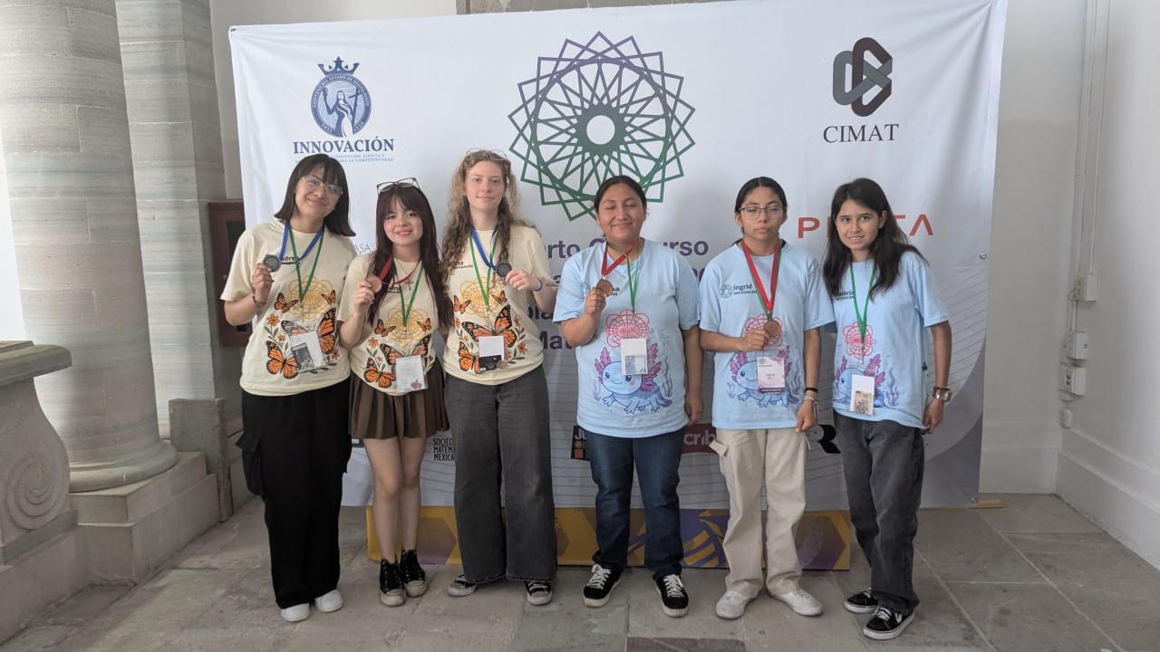 Destaca Michoacán en Olimpiada Nacional femenil de matemáticas Destaca Michoacán en Olimpiada Nacional femenil de matemáticas