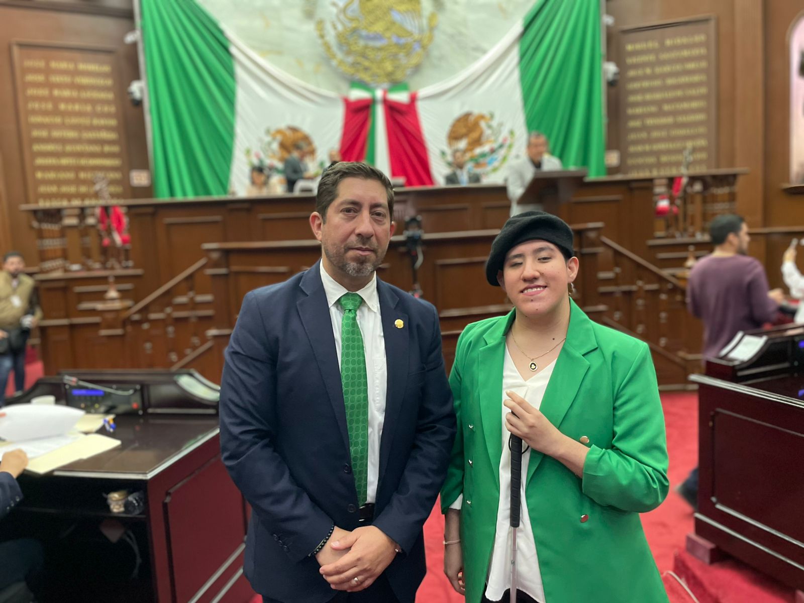 Impulsa Abraham Espinoza iniciativa para el reconocimiento y la inclusión de personas con discapacidad visual en Michoacán Impulsa Abraham Espinoza iniciativa para el reconocimiento y la inclusión de personas con discapacidad visual en Michoacán