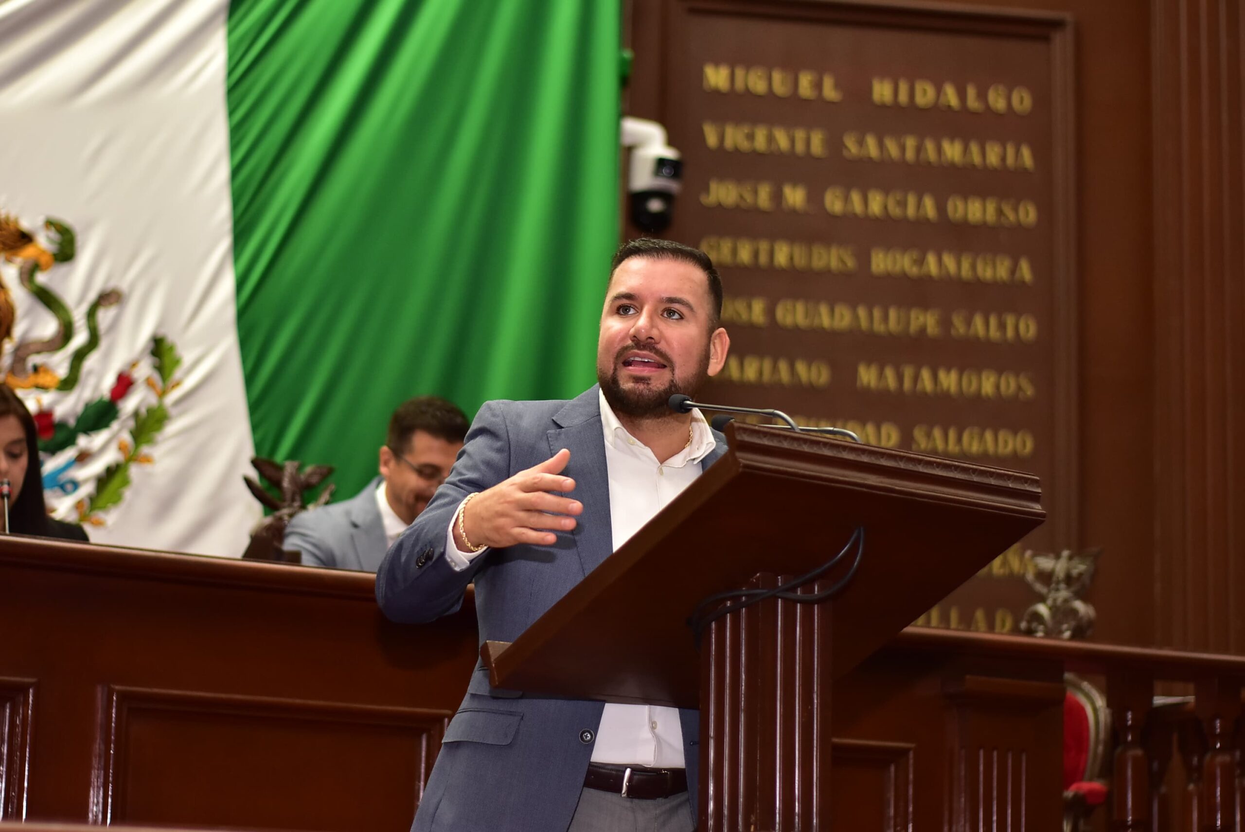 Reyes Galindo presenta iniciativa para tipificar el fraude deportivo en el Código Penal de Michoacán Reyes Galindo presenta iniciativa para tipificar el fraude deportivo en el Código Penal de Michoacán