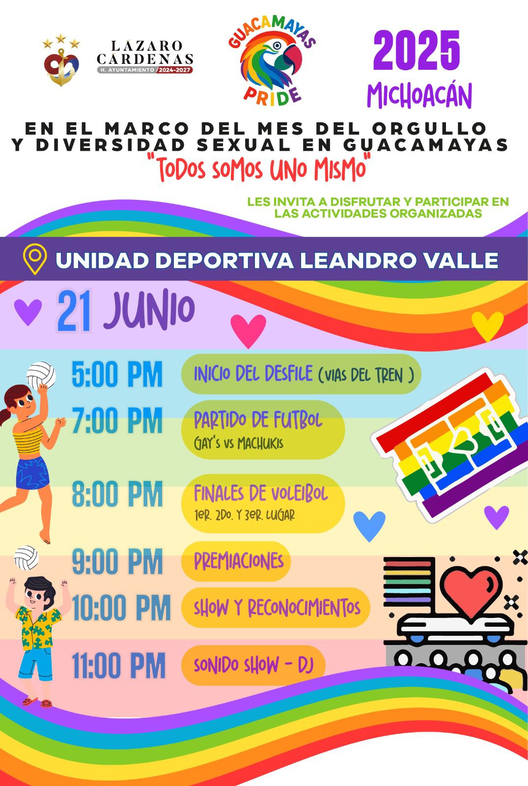 Las Guacamayas se pintan de colores con “Guacamayas Pride” Las Guacamayas se pintan de colores con “Guacamayas Pride”