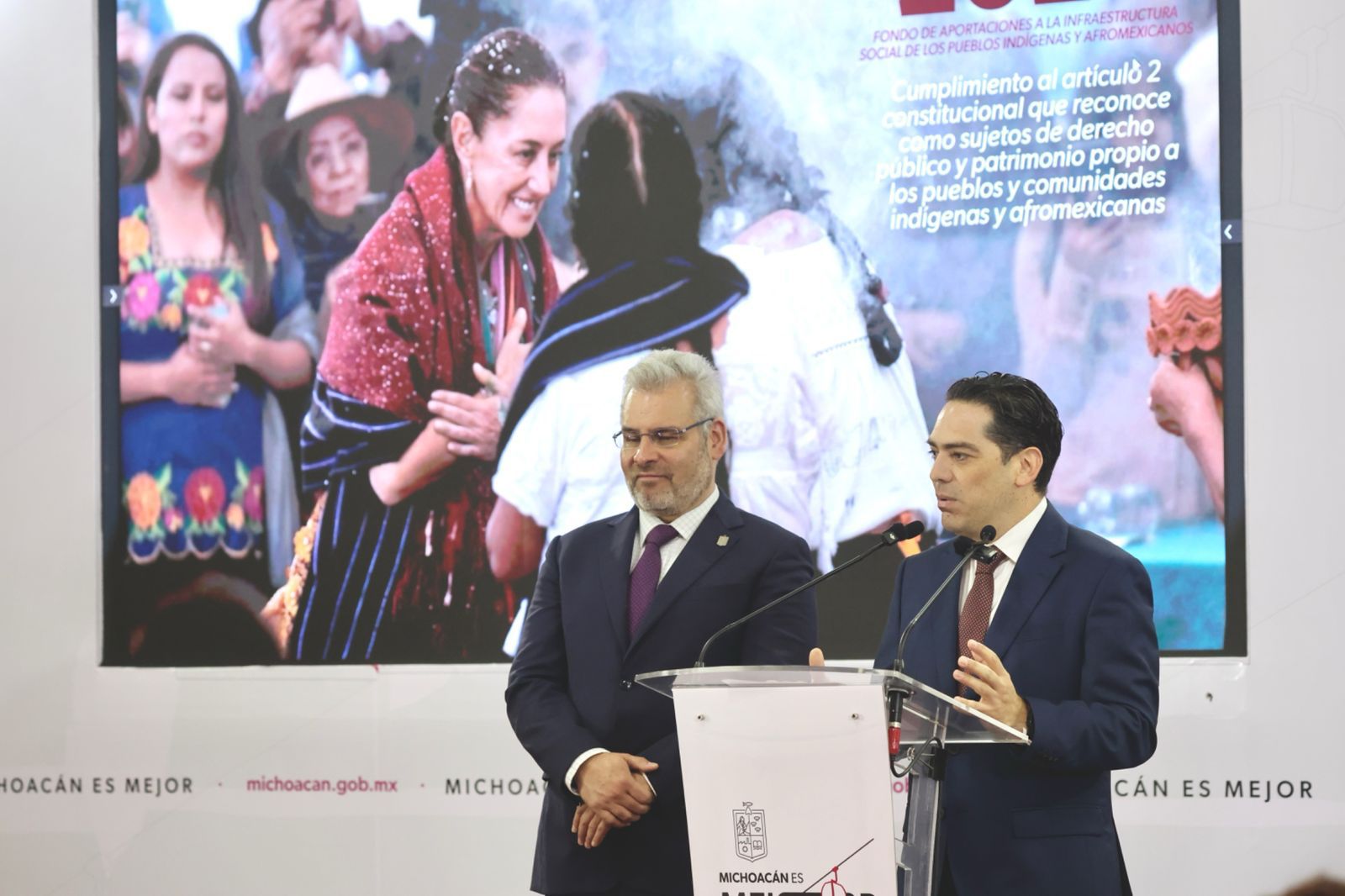 Más de 467 mdp para infraestructura en pueblos indígenas de Michoacán: ARB Más de 467 mdp para infraestructura en pueblos indígenas de Michoacán: ARB