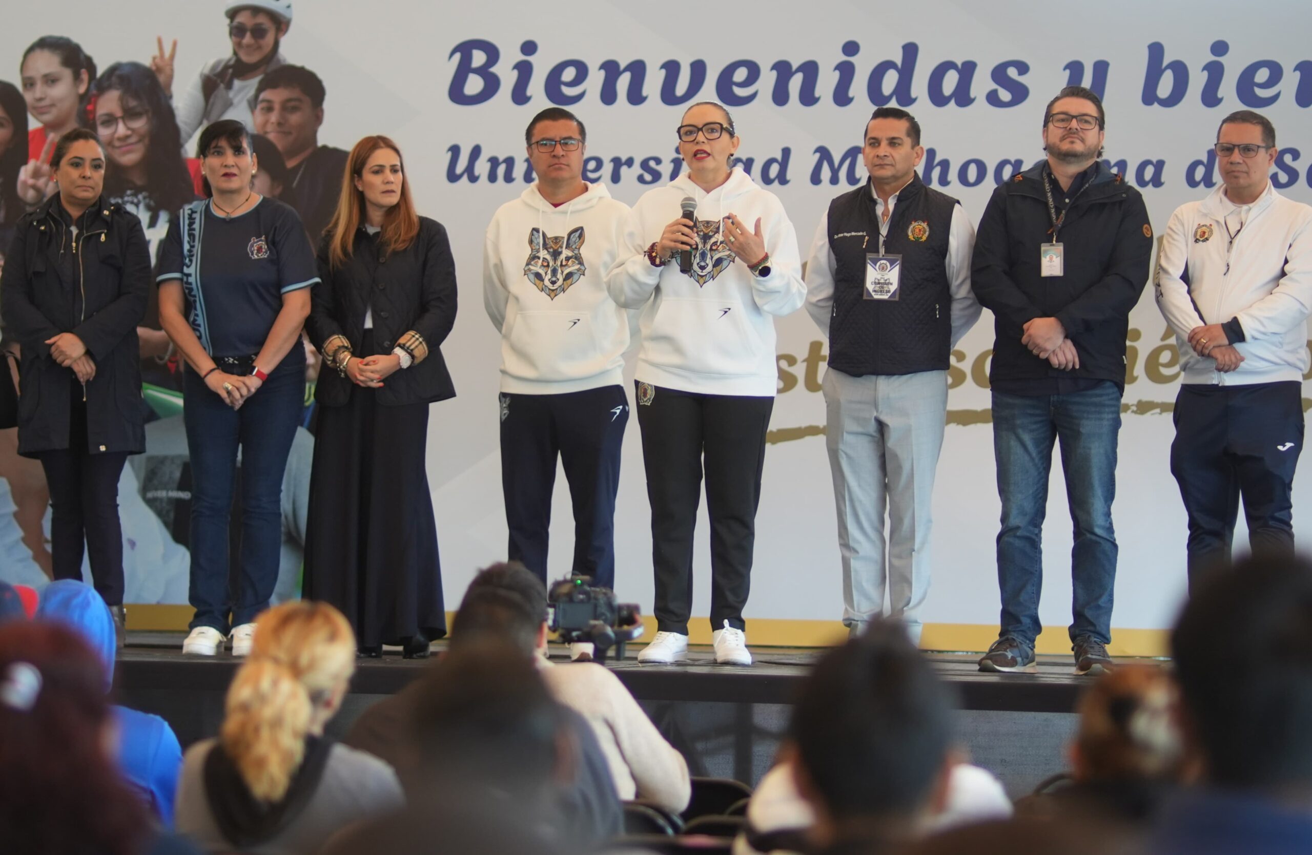 Queremos que la UMSNH sea un espacio seguro para sus hijas e hijos, señala Yarabí Ávila ante mamás y papás Queremos que la UMSNH sea un espacio seguro para sus hijas e hijos, señala Yarabí Ávila ante mamás y papás