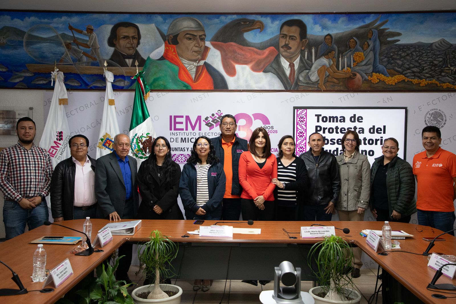 Instalan observatorio ciudadano del IEM Instalan observatorio ciudadano del IEM