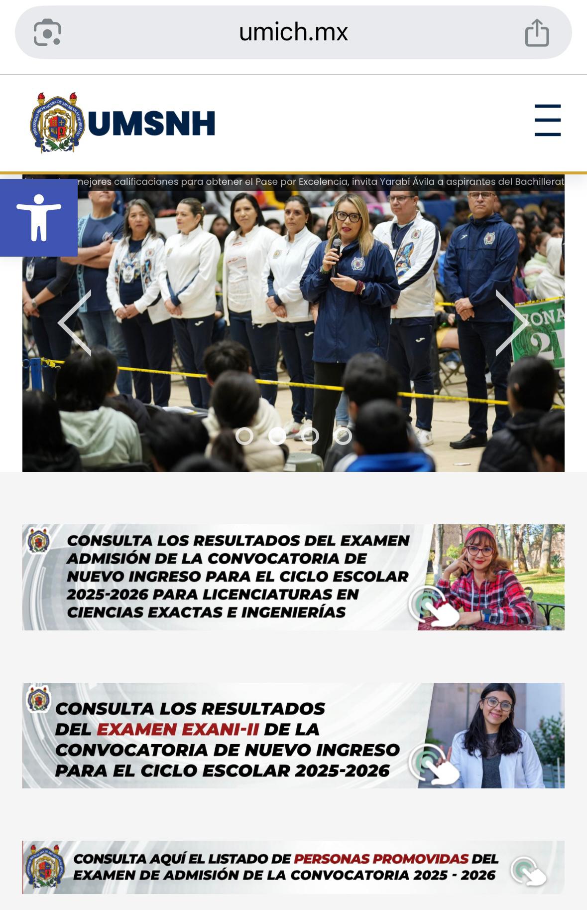 En portal de la UMSNH, publicadas las listas de personas promovidas para programas del área de la Salud En portal de la UMSNH, publicadas las listas de personas promovidas para programas del área de la Salud