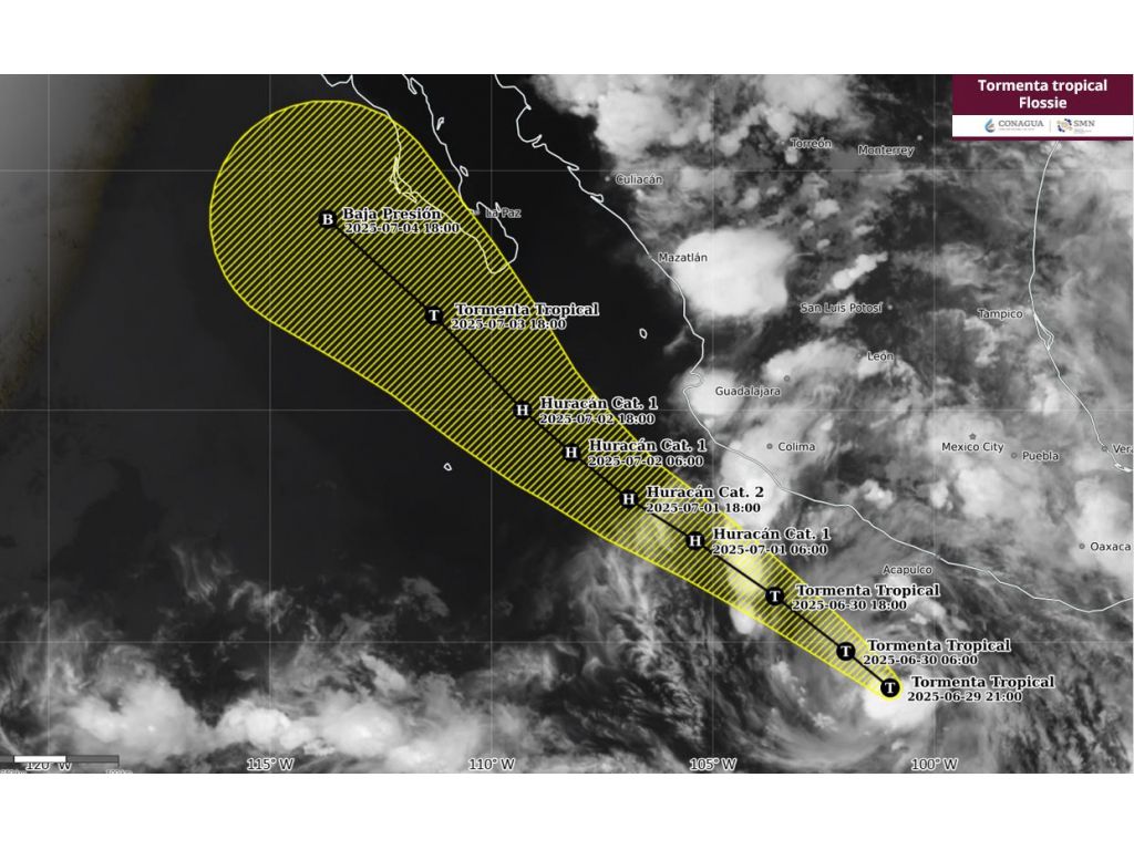 Por Tormenta Tropical Flossie se suspenderán clases en 8 municipios Por Tormenta Tropical Flossie se suspenderán clases en 8 municipios