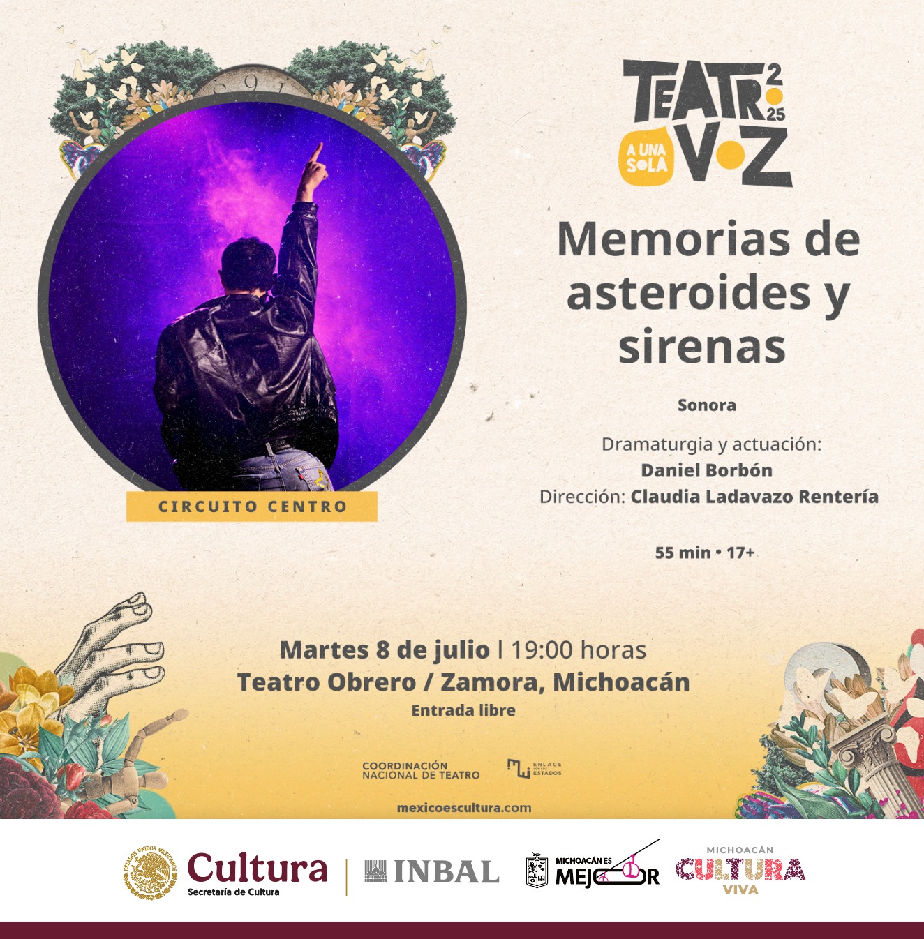 Llega a Zamora este miércoles el Festival de Monólogos Llega a Zamora este miércoles el Festival de Monólogos