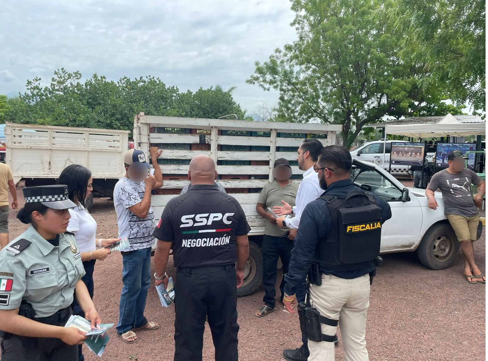 Arranca Estrategia Antiextorsión en el tianguis limonero de Apatzingán Arranca Estrategia Antiextorsión en el tianguis limonero de Apatzingán