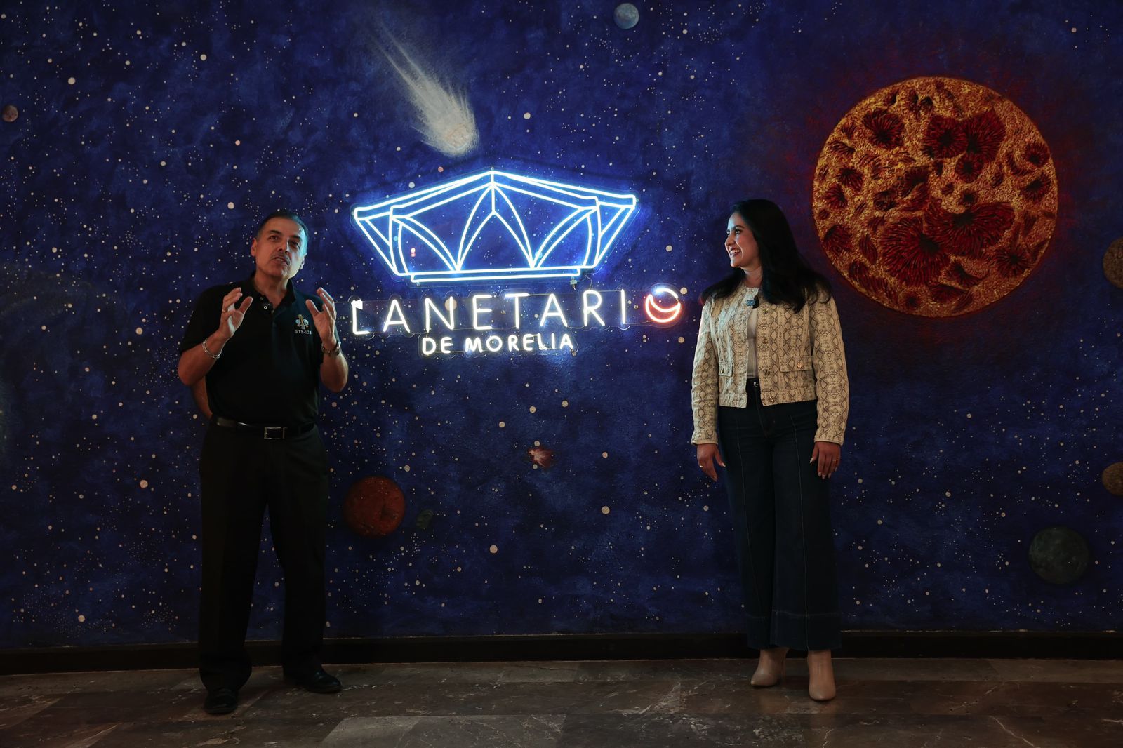 Planetario de Morelia tendrá videomapping: Gladyz Butanda Planetario de Morelia tendrá videomapping: Gladyz Butanda