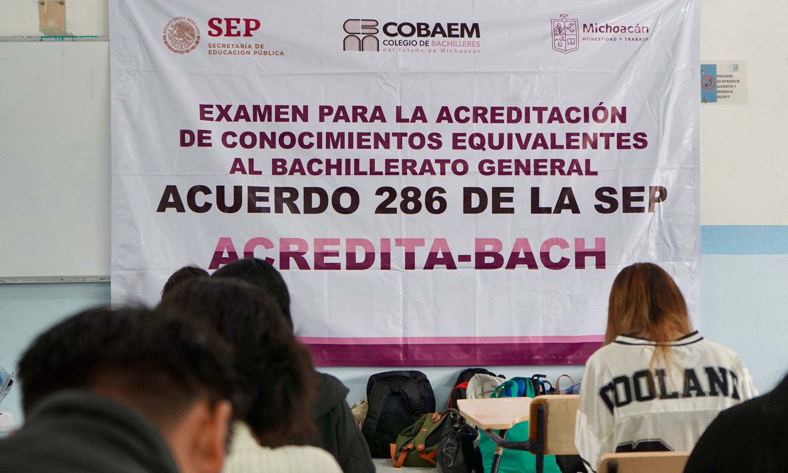Cobaem abre sus puertas como sede del examen de bachillerato para adultos Cobaem abre sus puertas como sede del examen de bachillerato para adultos