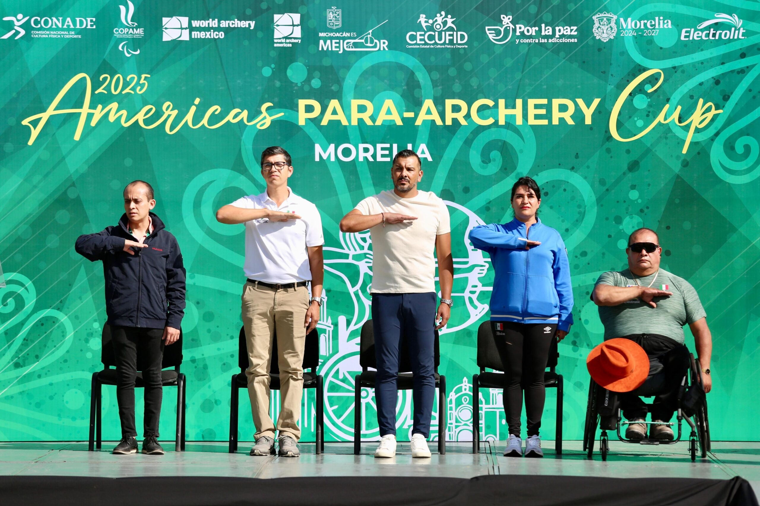 Cecufid inaugura Primera Copa Américas de Paratiro con Arco Morelia 2025