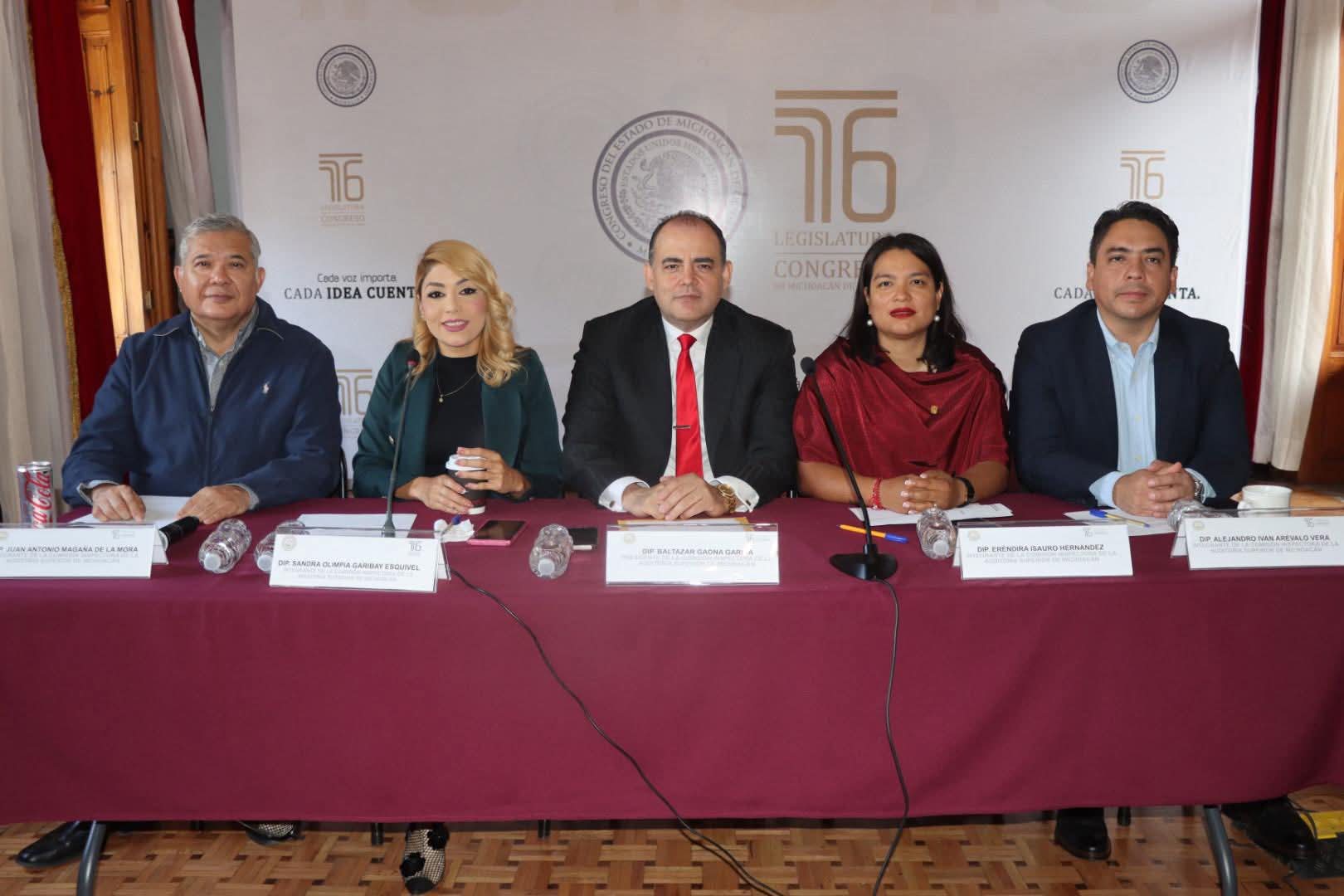 Avanza con transparencia el proceso para elegir a tres Auditorías Especiales de la ASM: Eréndira Isauro