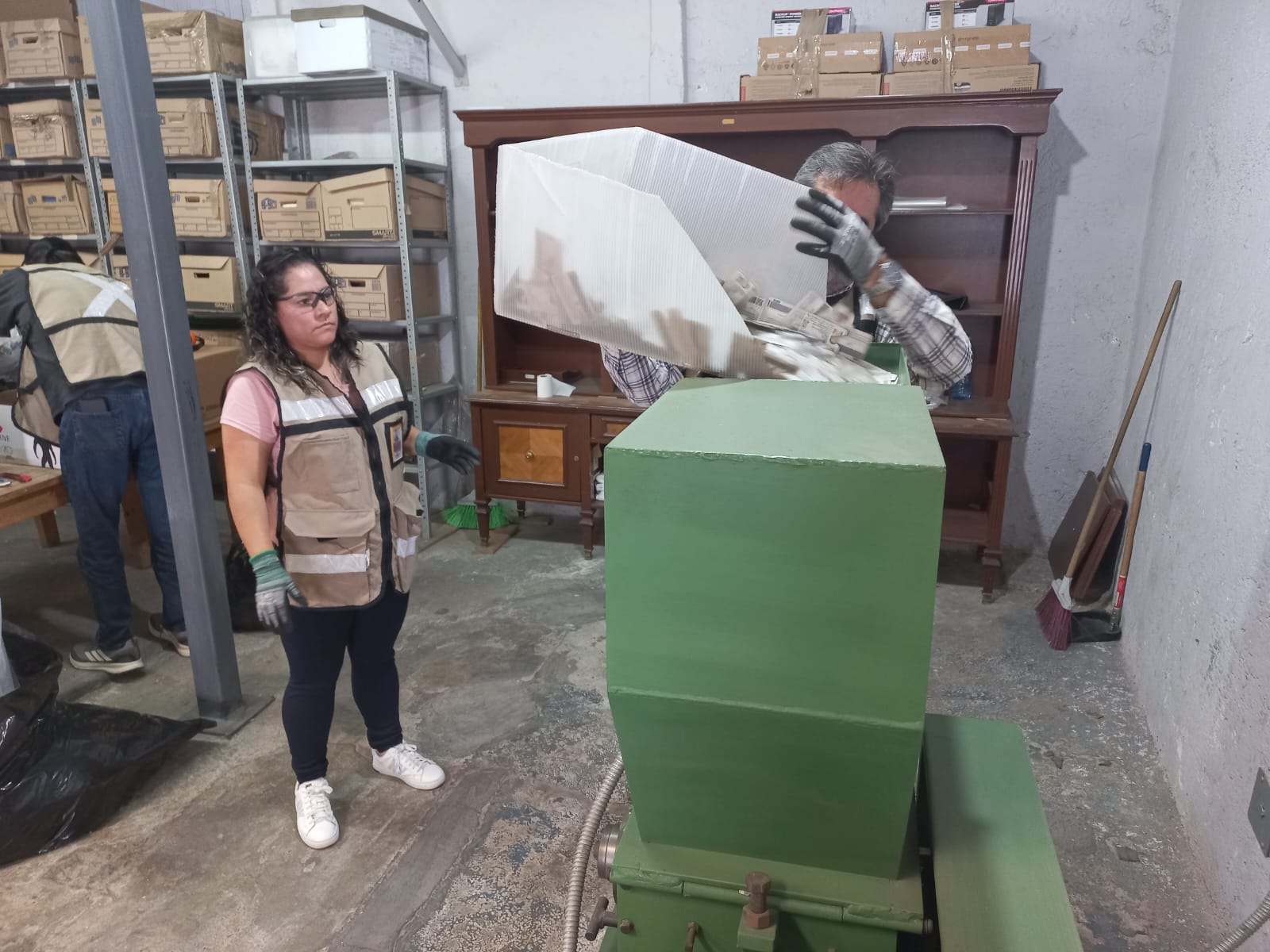 Realiza INE Michoacán destrucción de credenciales para votar Realiza INE Michoacán destrucción de credenciales para votar