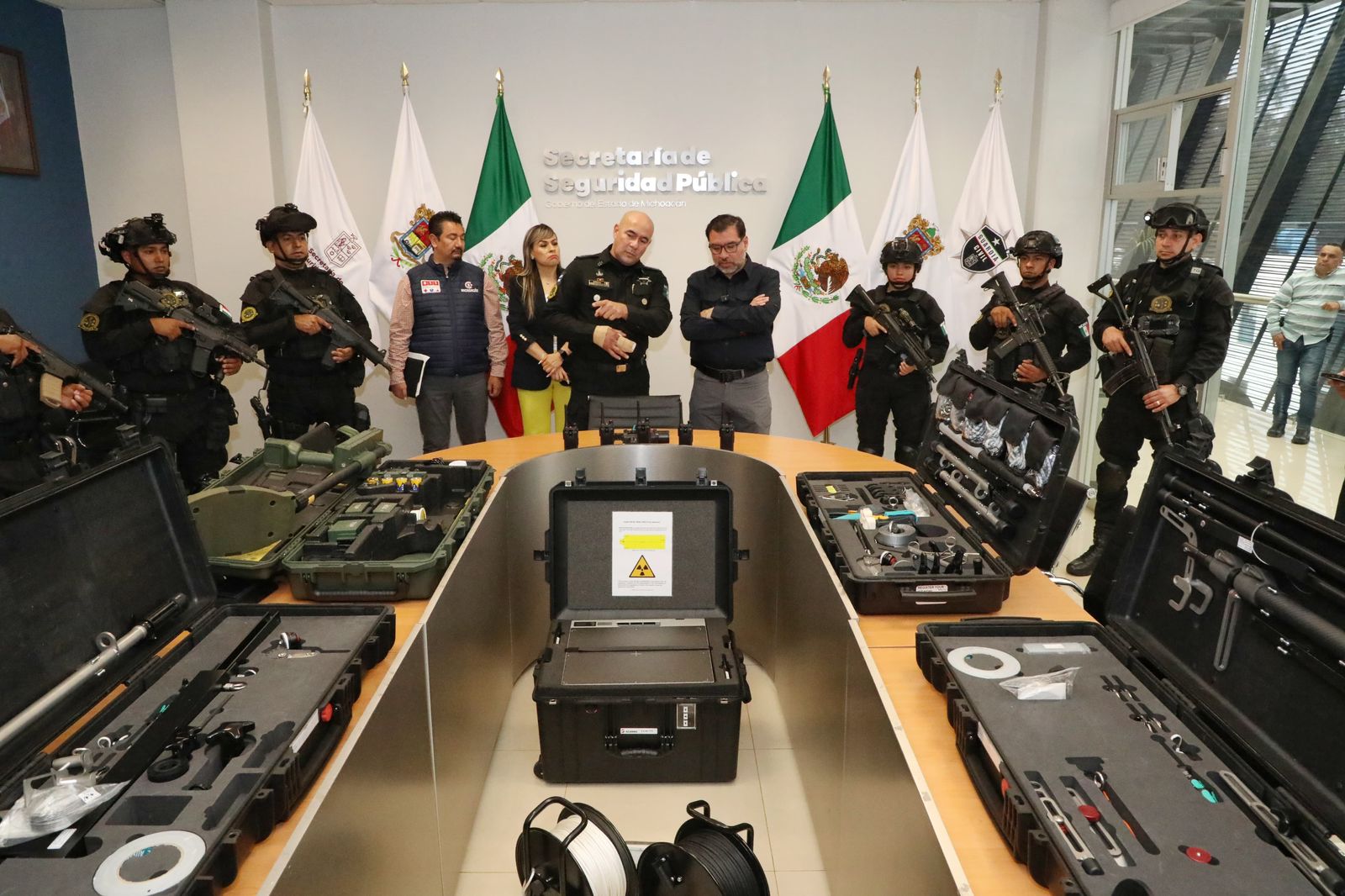 SSP invierte 8 mdp en equipamiento de alta tecnología para detección de explosivos SSP invierte 8 mdp en equipamiento de alta tecnología para detección de explosivos
