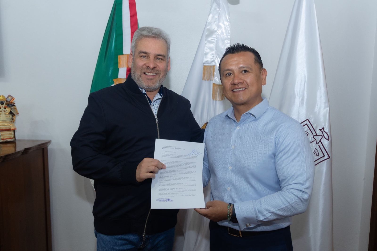 Recibe ARB renuncia de Torres Piña a la Secretaría de Gobierno Recibe ARB renuncia de Torres Piña a la Secretaría de Gobierno