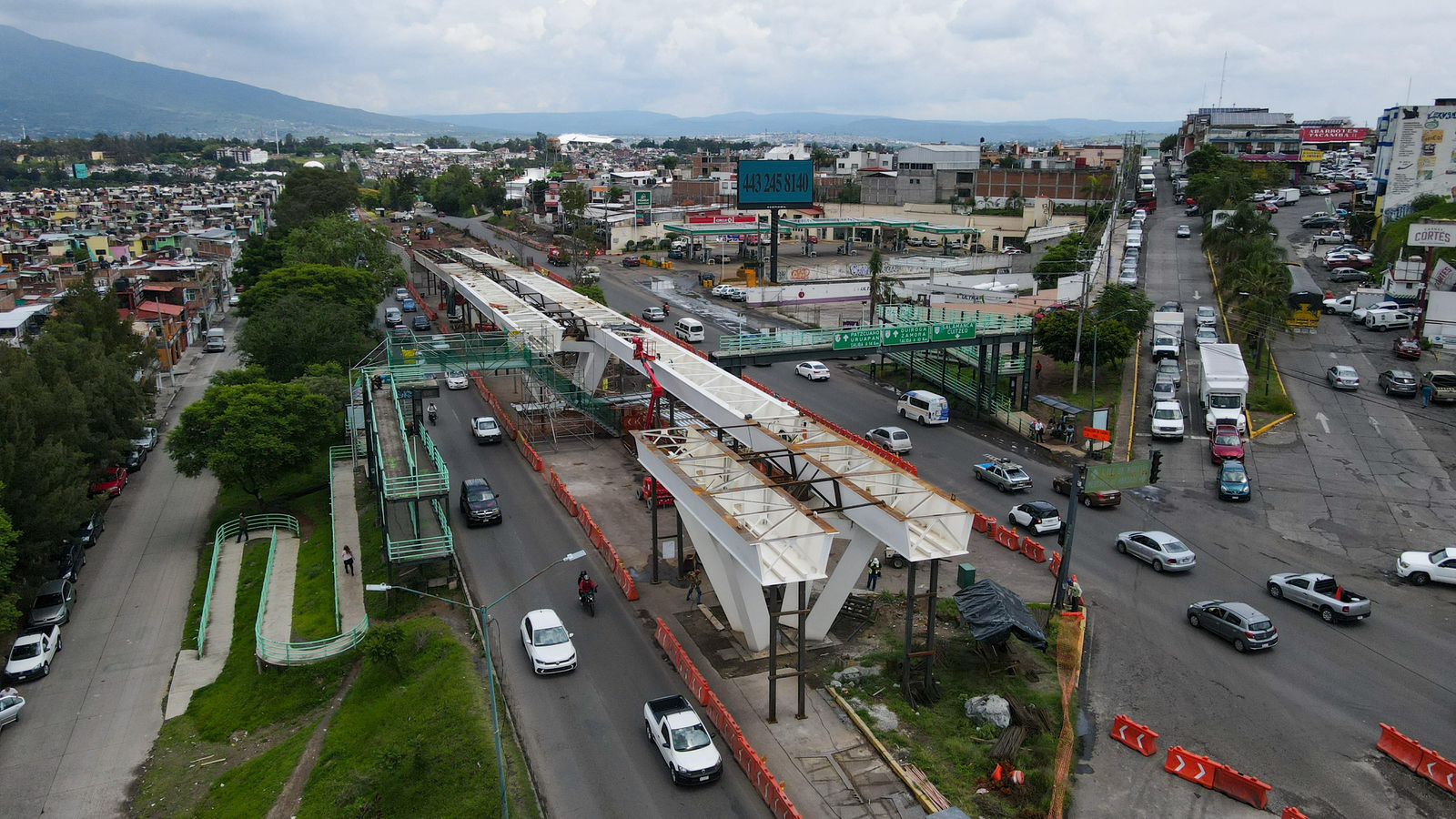 Paso Eréndira registra 39 % de avance; beneficiará a 195 mil morelianos: SCOP Paso Eréndira registra 39 % de avance; beneficiará a 195 mil morelianos: SCOP