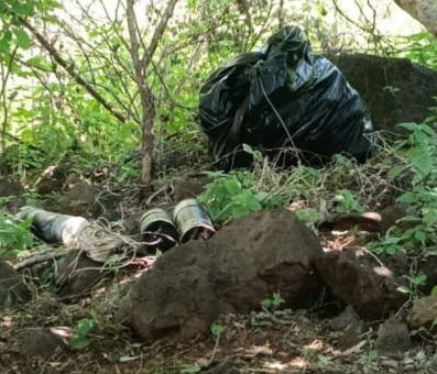 SSP y Defensa destruyen campamento de la delincuencia organizada SSP y Defensa destruyen campamento de la delincuencia organizada