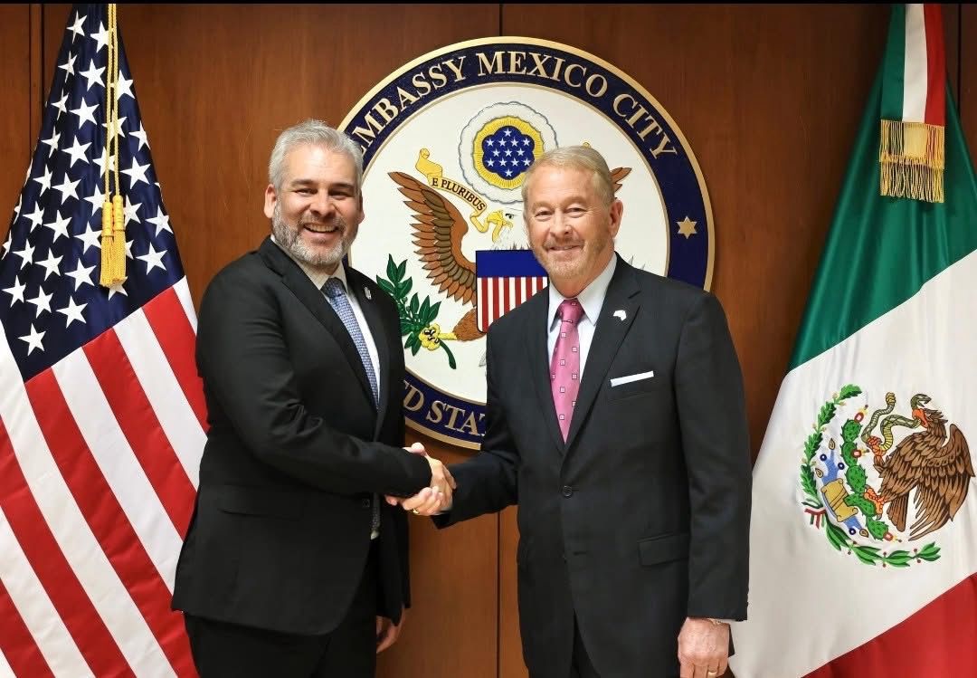 ARB y embajador de EUA acuerdan cooperación y trabajo conjunto ARB y embajador de EUA acuerdan cooperación y trabajo conjunto