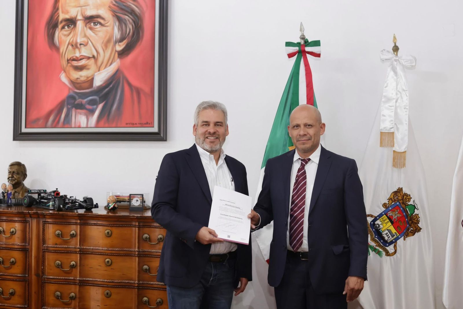 Nombra ARB a Sergio Miguel Cedillo como coordinador general de Gabinete Nombra ARB a Sergio Miguel Cedillo como coordinador general de Gabinete