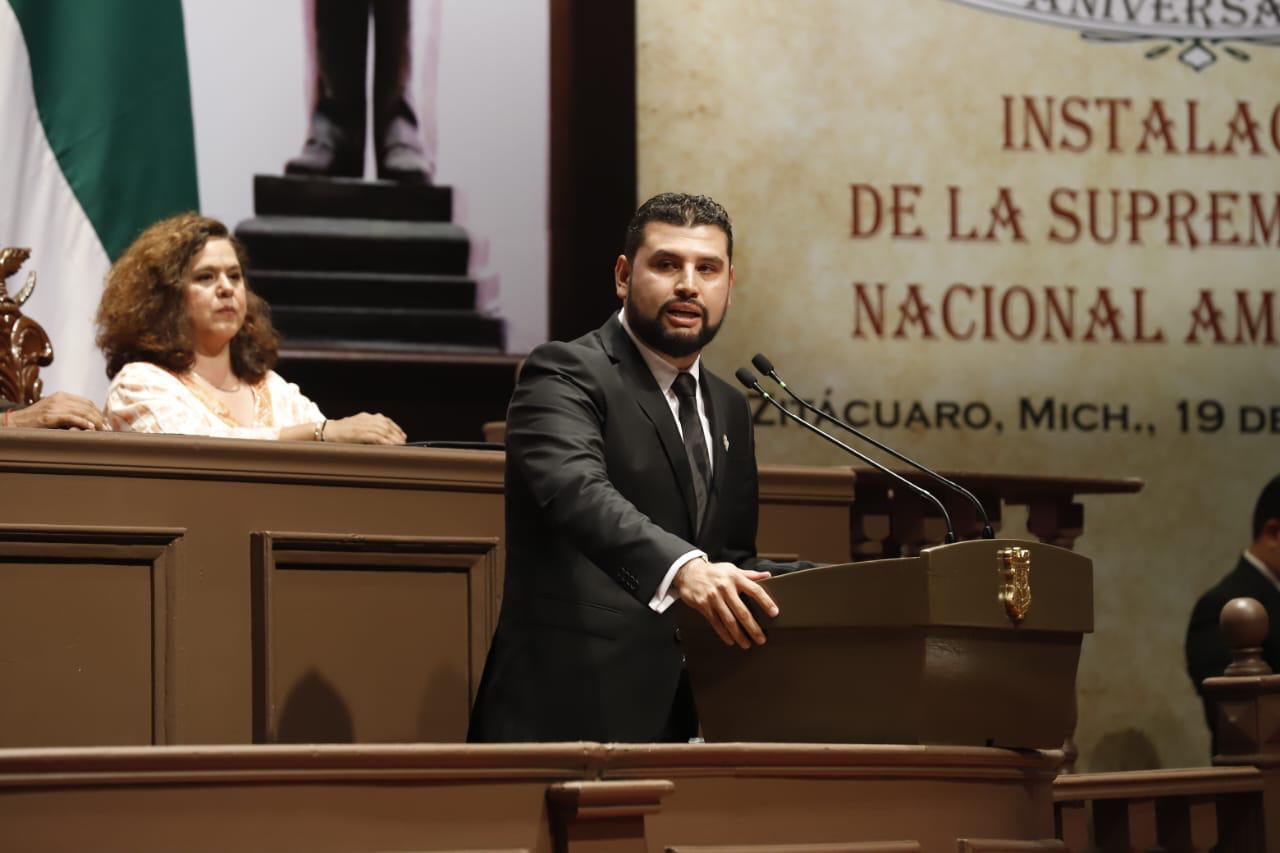 En representación del Congreso, Octavio Ocampo llama a la unidad y a la construcción de un Michoacán con paz y justicia En representación del Congreso, Octavio Ocampo llama a la unidad y a la construcción de un Michoacán con paz y justicia