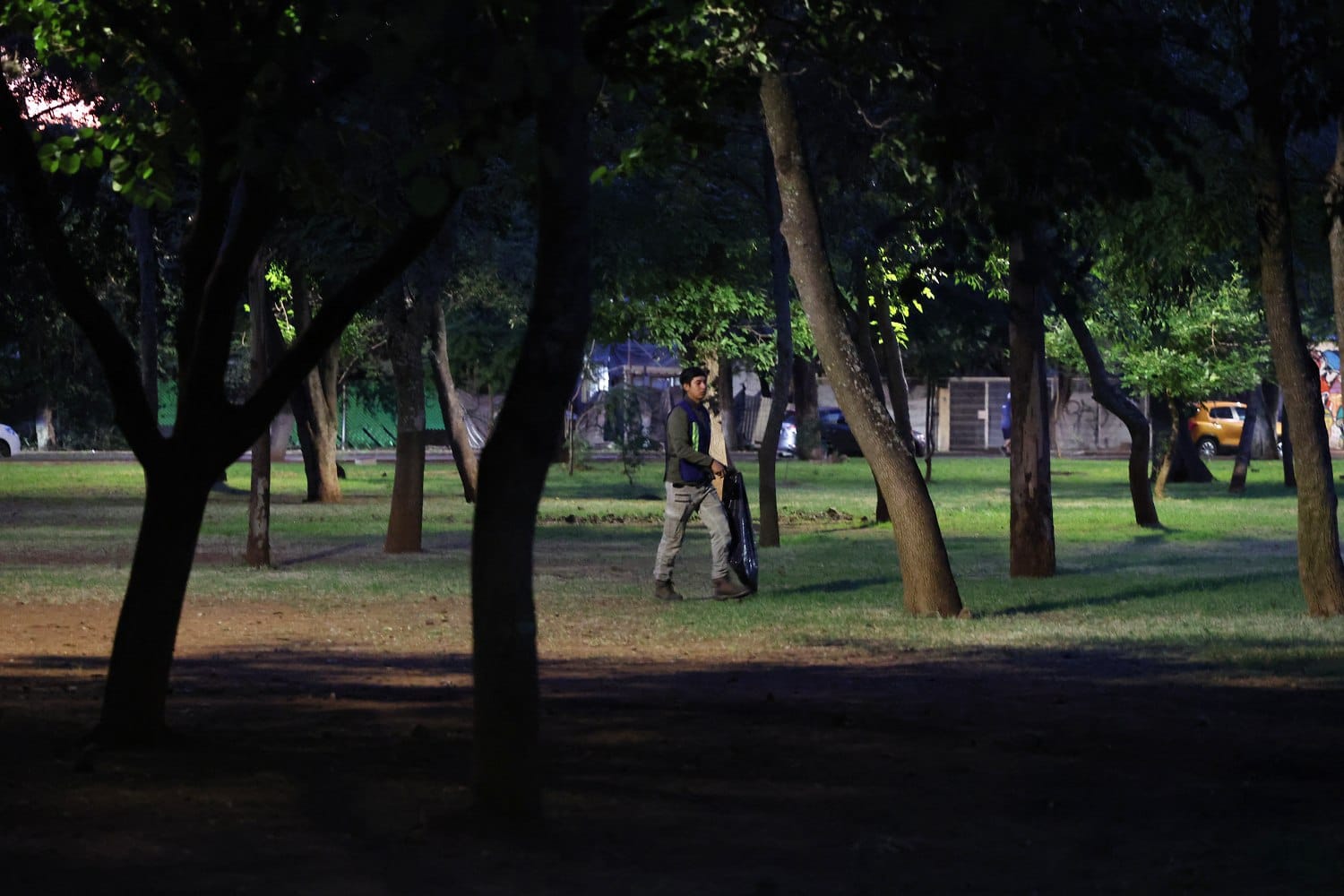 Nueva iluminación en el bosque Cuauhtémoc de Morelia Nueva iluminación en el bosque Cuauhtémoc de Morelia