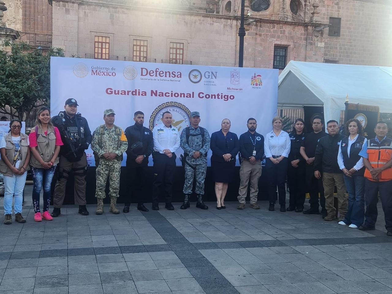 Fiscalía General participa en actividades de proximidad social dentro del plan “Guardia Nacional Contigo”