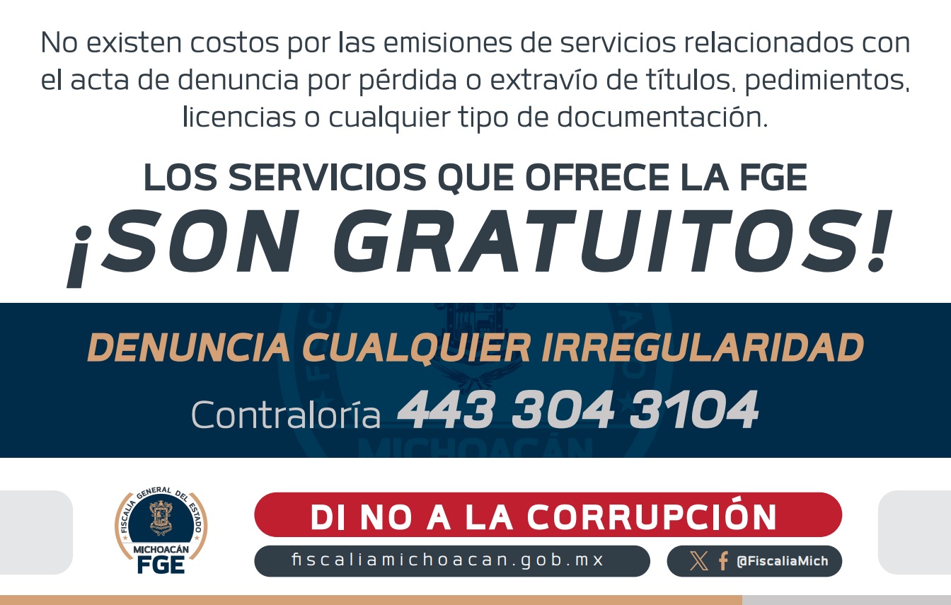 Ordena Fiscal General evitar actos de corrupción en prestación de servicios a la ciudadanía Ordena Fiscal General evitar actos de corrupción en prestación de servicios a la ciudadanía