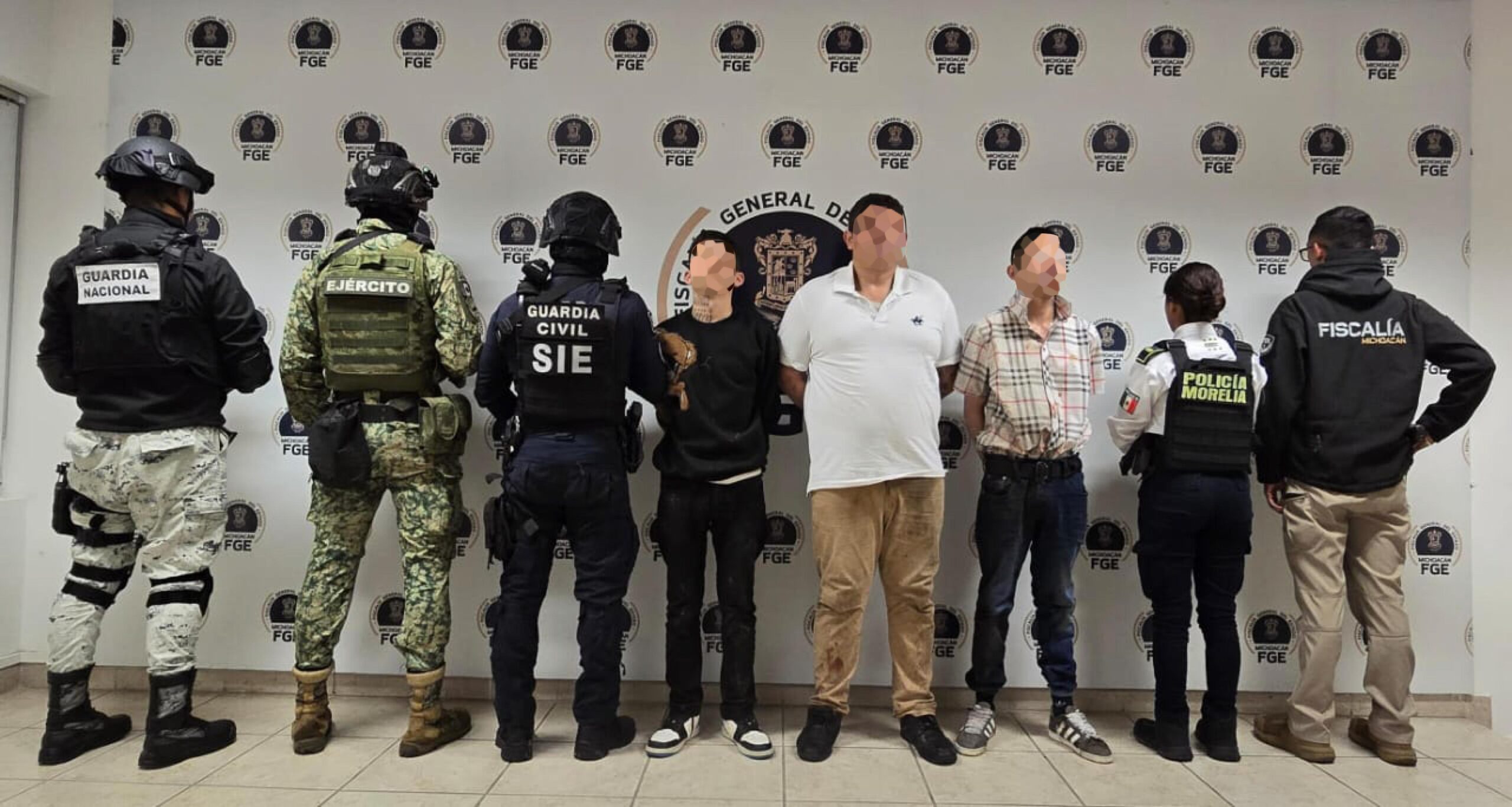 Tres detenidos tras operativo en colonia Torreón Nuevo de Morelia: SSP Tres detenidos tras operativo en colonia Torreón Nuevo de Morelia: SSP