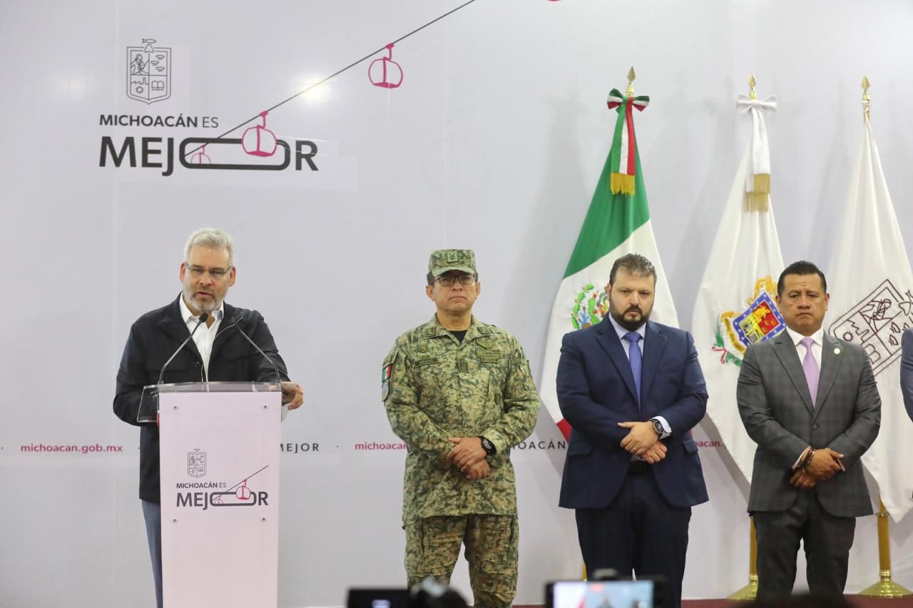 Michoacán con 63% menos víctimas de homicidio doloso; tendencia sigue a la baja: ARB Michoacán con 63% menos víctimas de homicidio doloso; tendencia sigue a la baja: ARB