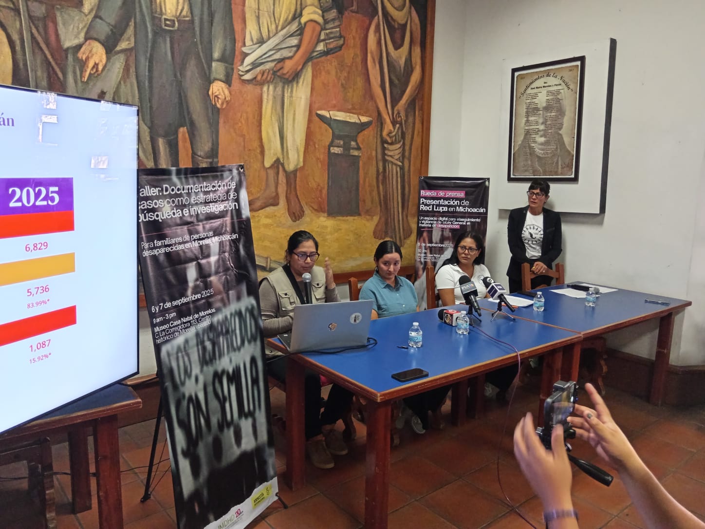 Presentan evaluación sobre desapariciones en Michoacán