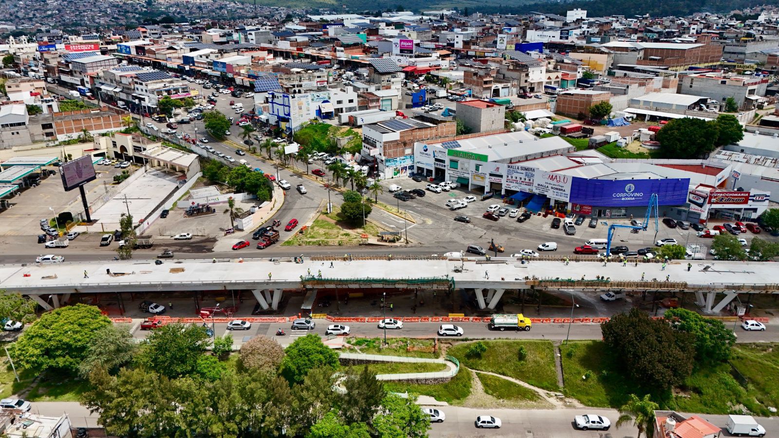 Este mes se abre circulación en puente sur del distribuidor vial Eréndira: ARB