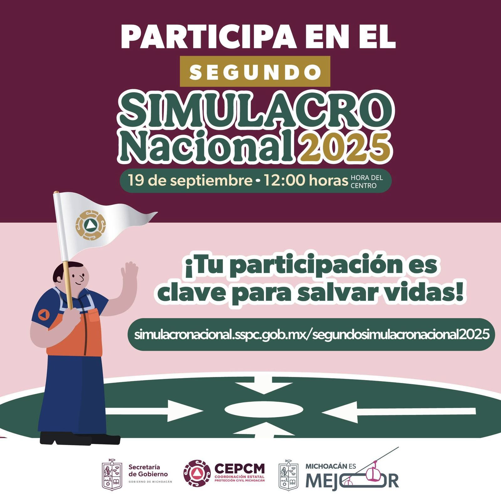 Todo listo para el Segundo Simulacro Nacional 2025 Todo listo para el Segundo Simulacro Nacional 2025