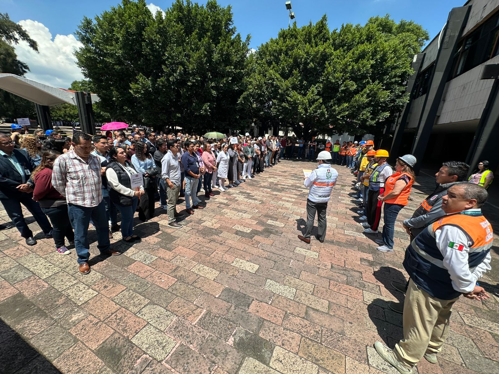 Participa IMSS Michoacán en Segundo Simulacro Nacional 2025