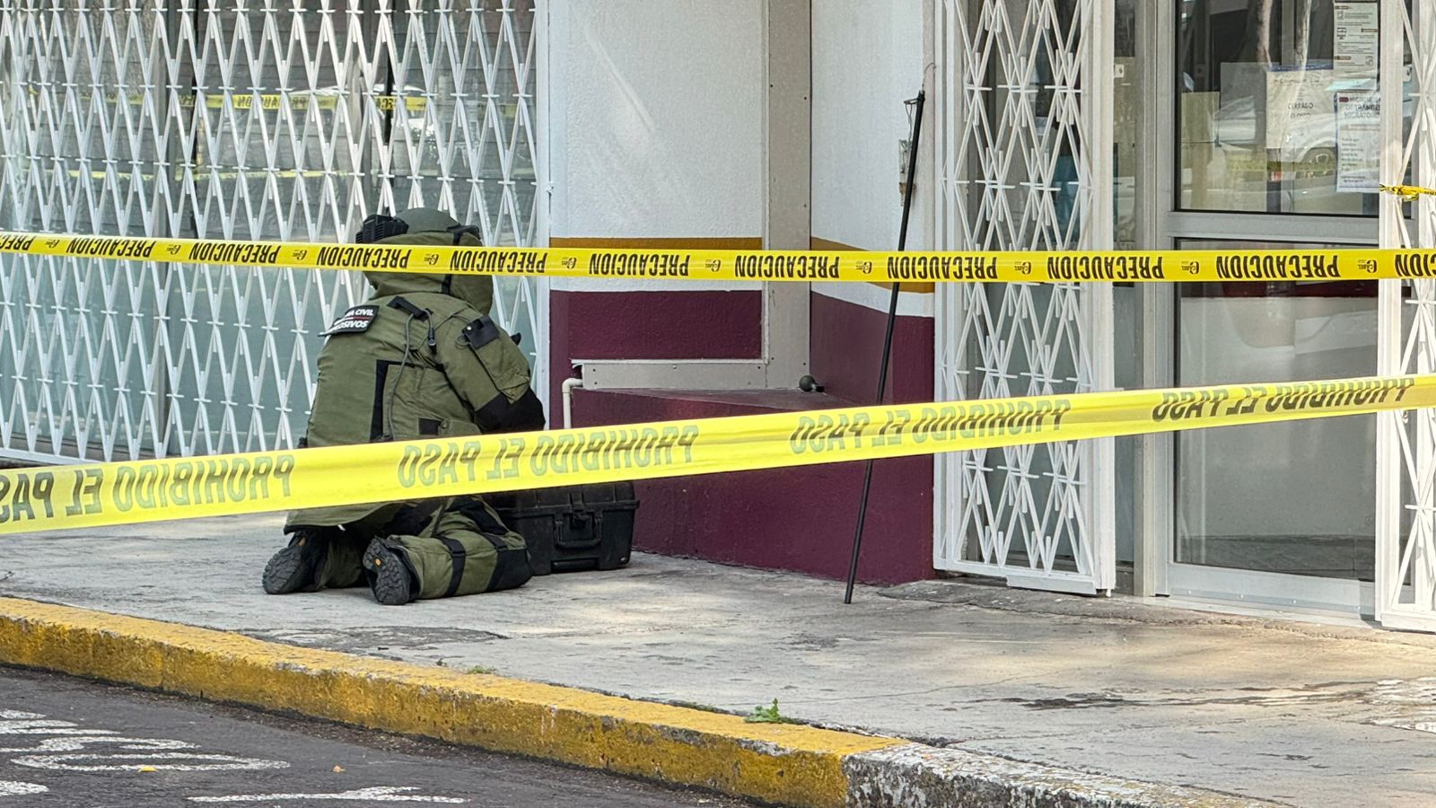 Sin riesgos a la población, SSP asegura artefacto explosivo en Morelia Sin riesgos a la población, SSP asegura artefacto explosivo en Morelia