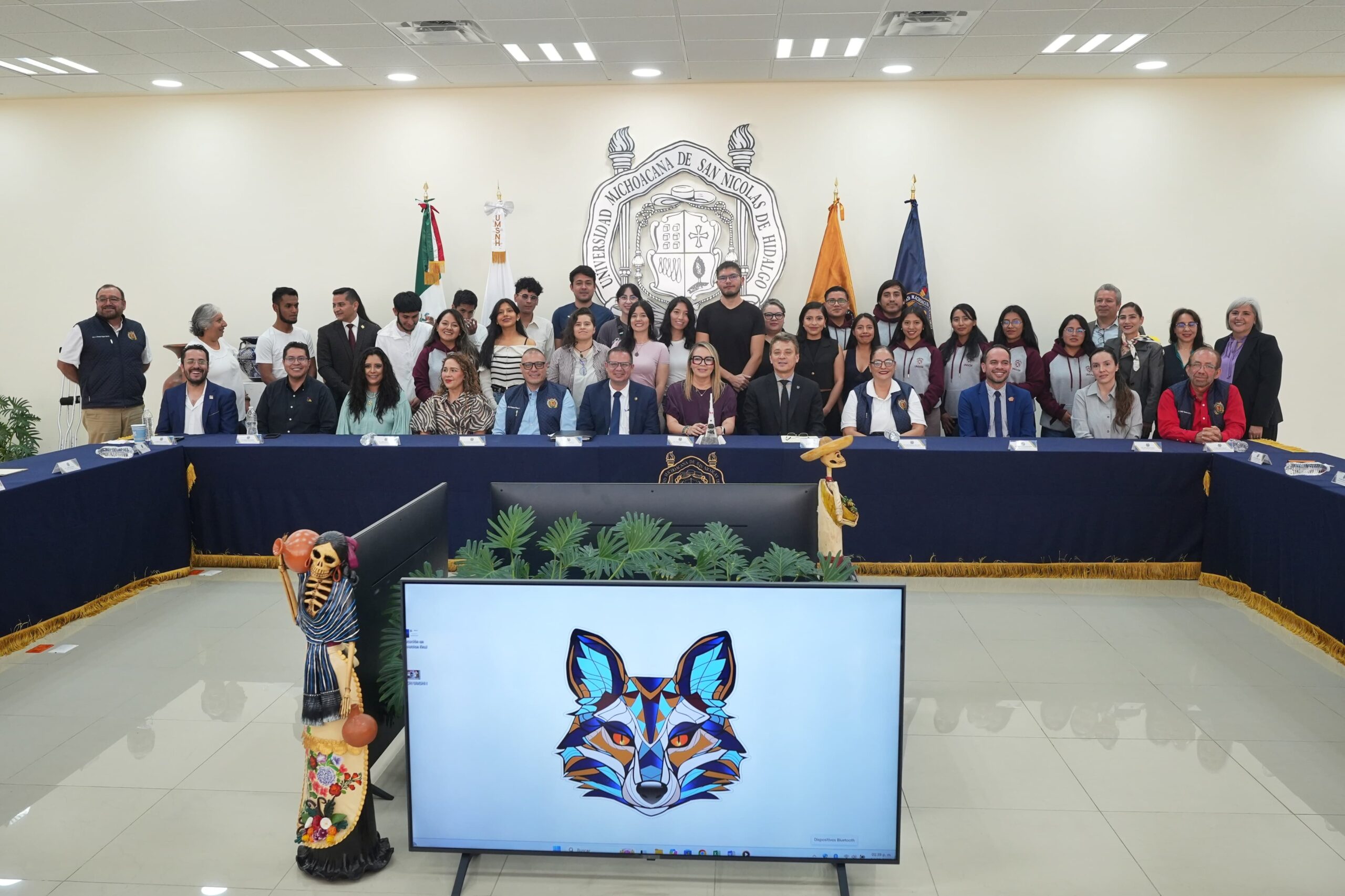 Siéntanse arropados por la UMSNH, señala Yarabí Ávila a estudiantes entrantes del Programa de Movilidad Siéntanse arropados por la UMSNH, señala Yarabí Ávila a estudiantes entrantes del Programa de Movilidad
