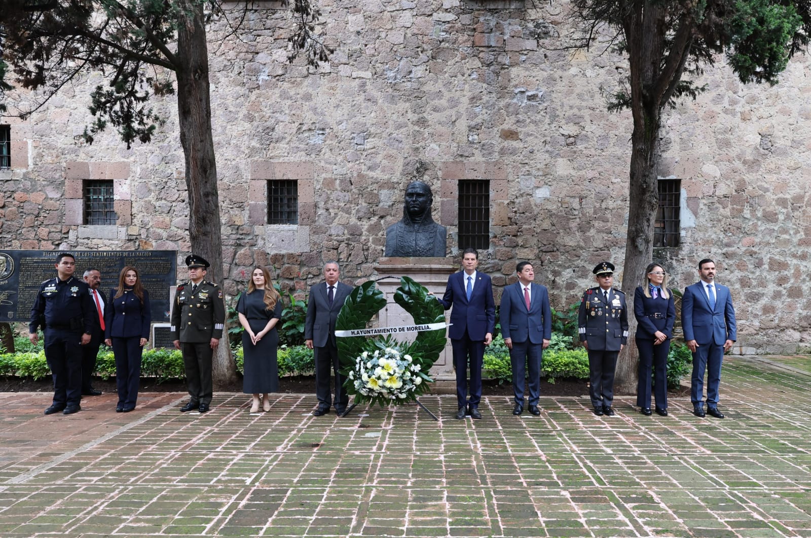 Morelia honra con Bando Solemne el natalicio de José María Morelos y Pavón Morelia honra con Bando Solemne el natalicio de José María Morelos y Pavón