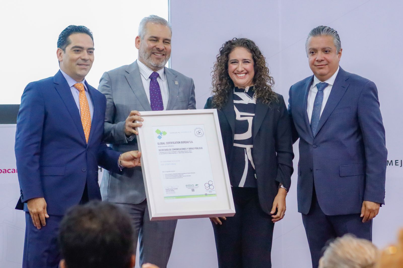 SCOP obtiene certificación para garantizar integridad y transparencia en contrataciones SCOP obtiene certificación para garantizar integridad y transparencia en contrataciones