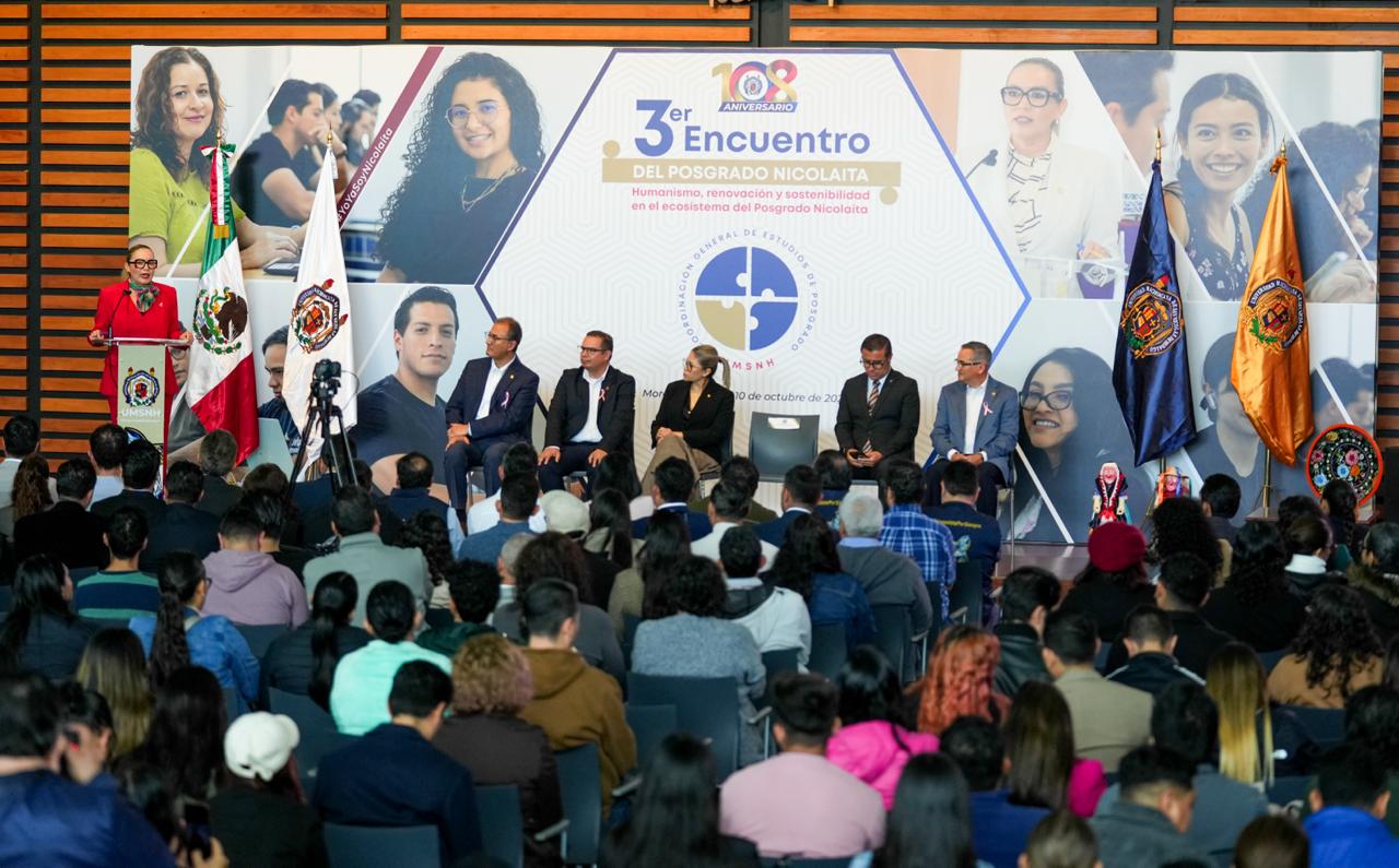 La UMSNH debe innovar todos los días, señala Yarabí Ávila; el Posgrado Nicolaita apuesta por la renovación La UMSNH debe innovar todos los días, señala Yarabí Ávila; el Posgrado Nicolaita apuesta por la renovación