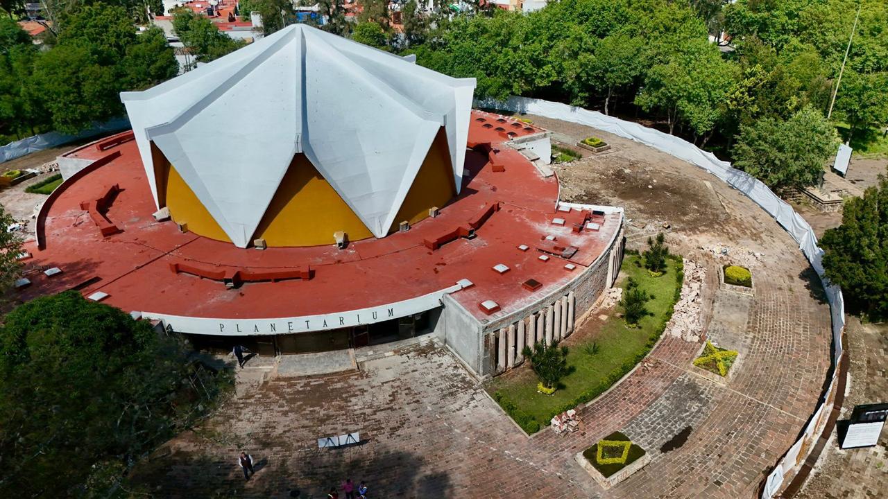 Supervisa ARB avances de la modernización del Planetario de Morelia