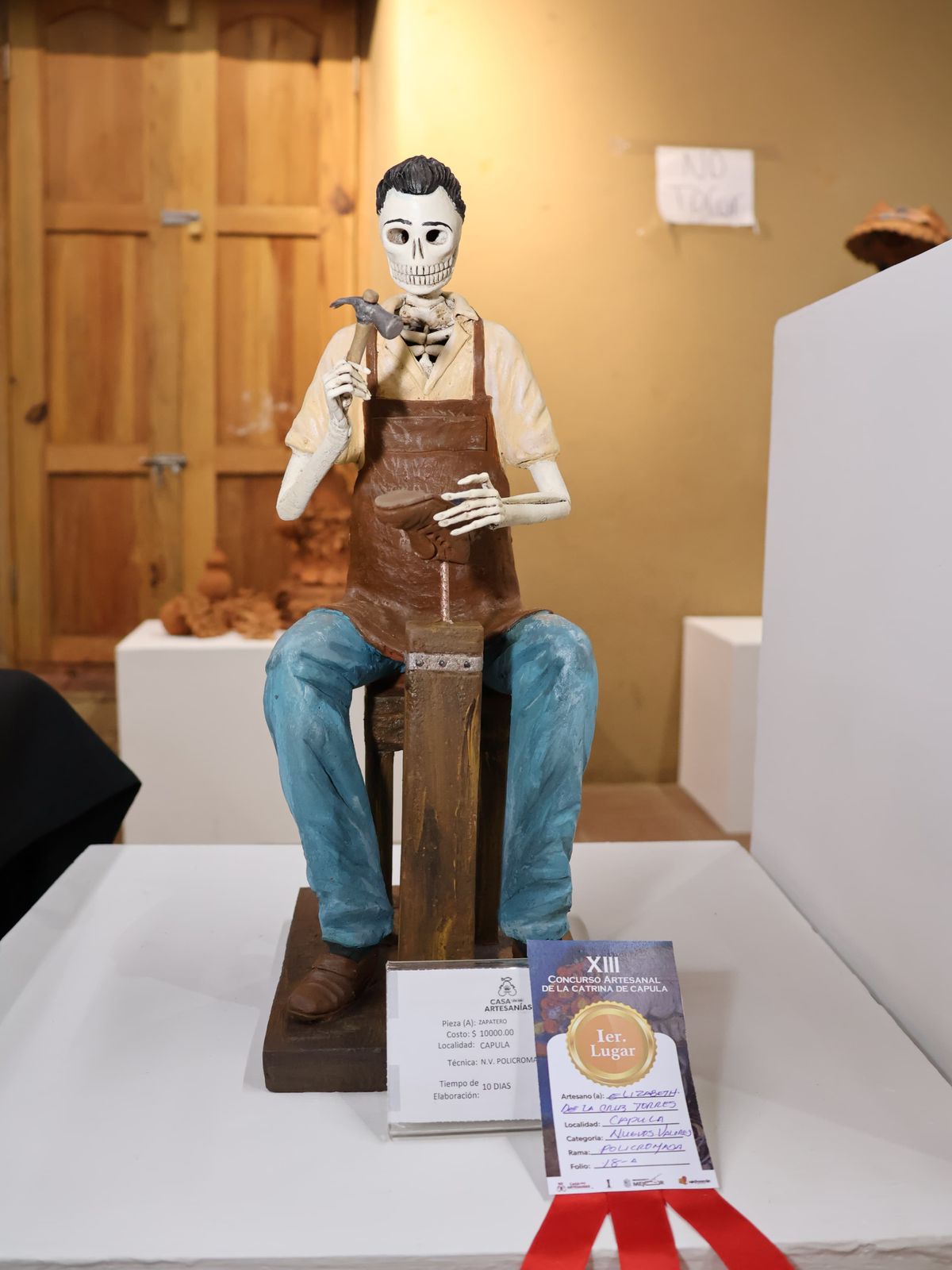 Estas son las catrinas ganadoras del 13 concurso artesanal: Casart Estas son las catrinas ganadoras del 13 concurso artesanal: Casart