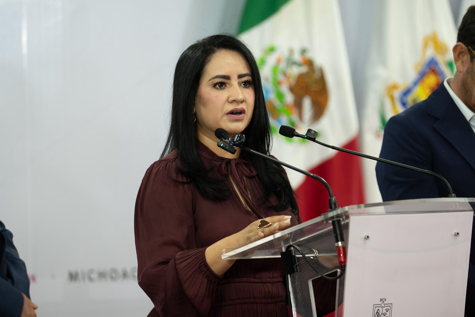 Con obras, conectamos zonas poniente y sur de Morelia: Gladyz Butanda Con obras, conectamos zonas poniente y sur de Morelia: Gladyz Butanda