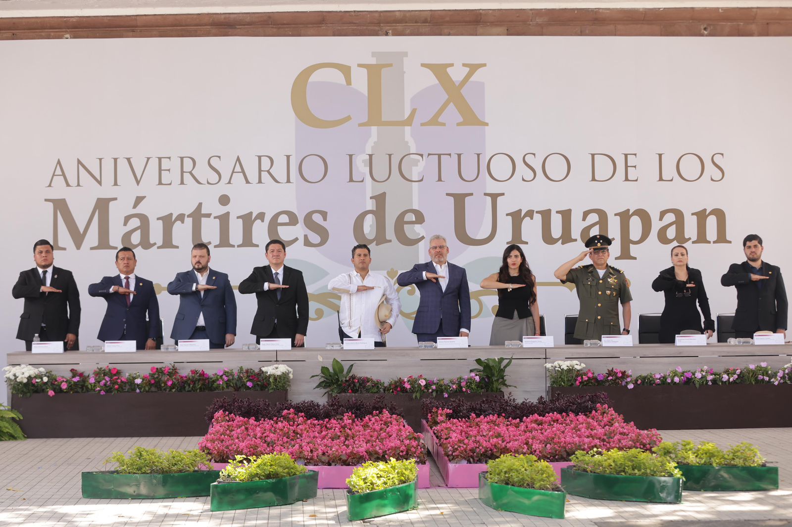Honra ARB memoria de los Mártires de Uruapan a 160 años de su muerte Honra ARB memoria de los Mártires de Uruapan a 160 años de su muerte