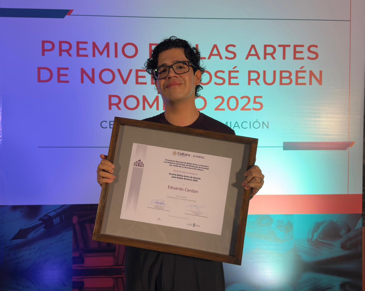 INBAL y Secum entregan Premio Bellas Artes de Novela “José Rubén Romero” 2025 INBAL y Secum entregan Premio Bellas Artes de Novela “José Rubén Romero” 2025