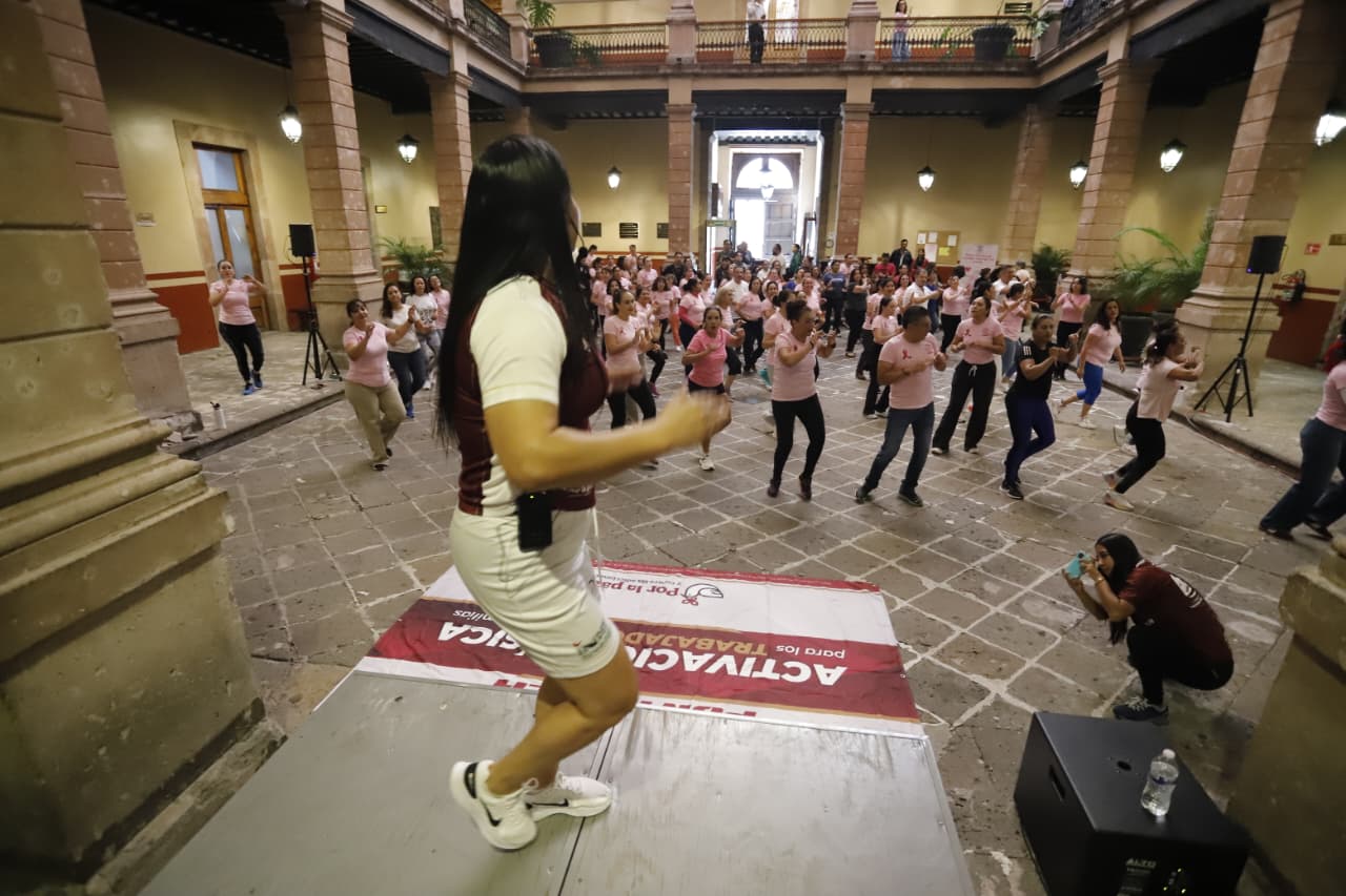 Congreso del Estado concientiza a sus trabajadores sobre prevención del cáncer de mama